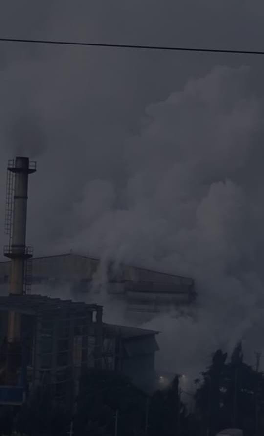 वायुगळतीने परिसरात भीतीचे वातावरण.